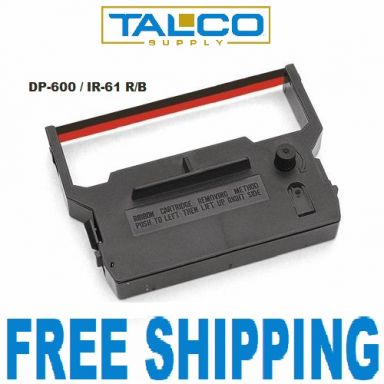 Citizen IR-61 / DP-600 Compatible Printer Ribbons - Red & Black Ink